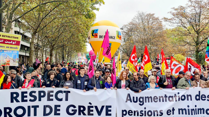 Ranskan yhteiskunnallinen tilanne syksyllä 2022