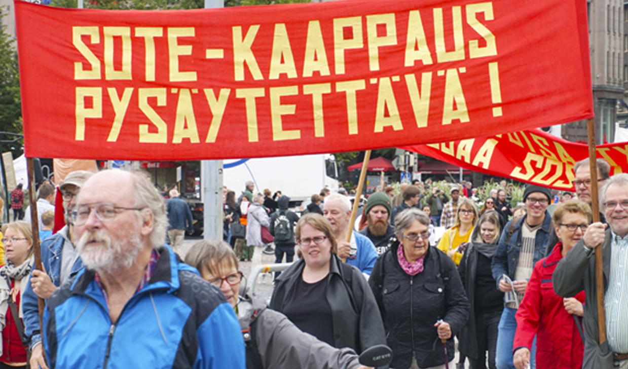 Väärään maaliin mennyt sote-uudistus