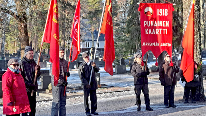 Luokkasodan alkamisesta 105 vuotta