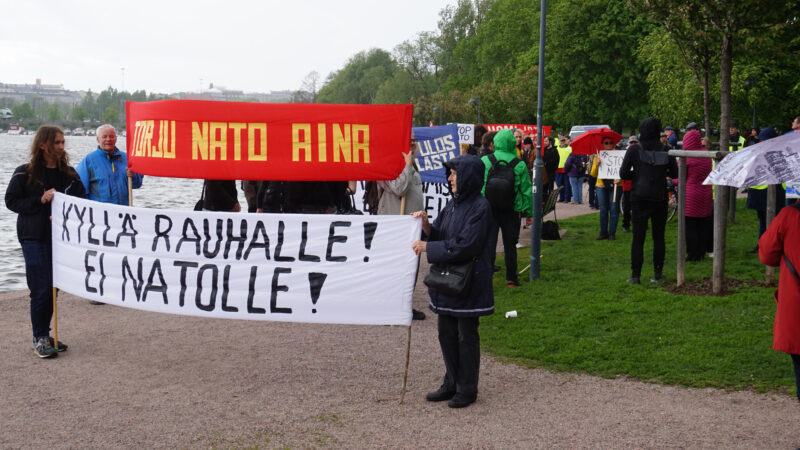 Vaihtoehto militaristiselle nykypolitiikalle – kansanrintaman hallitusohjelma