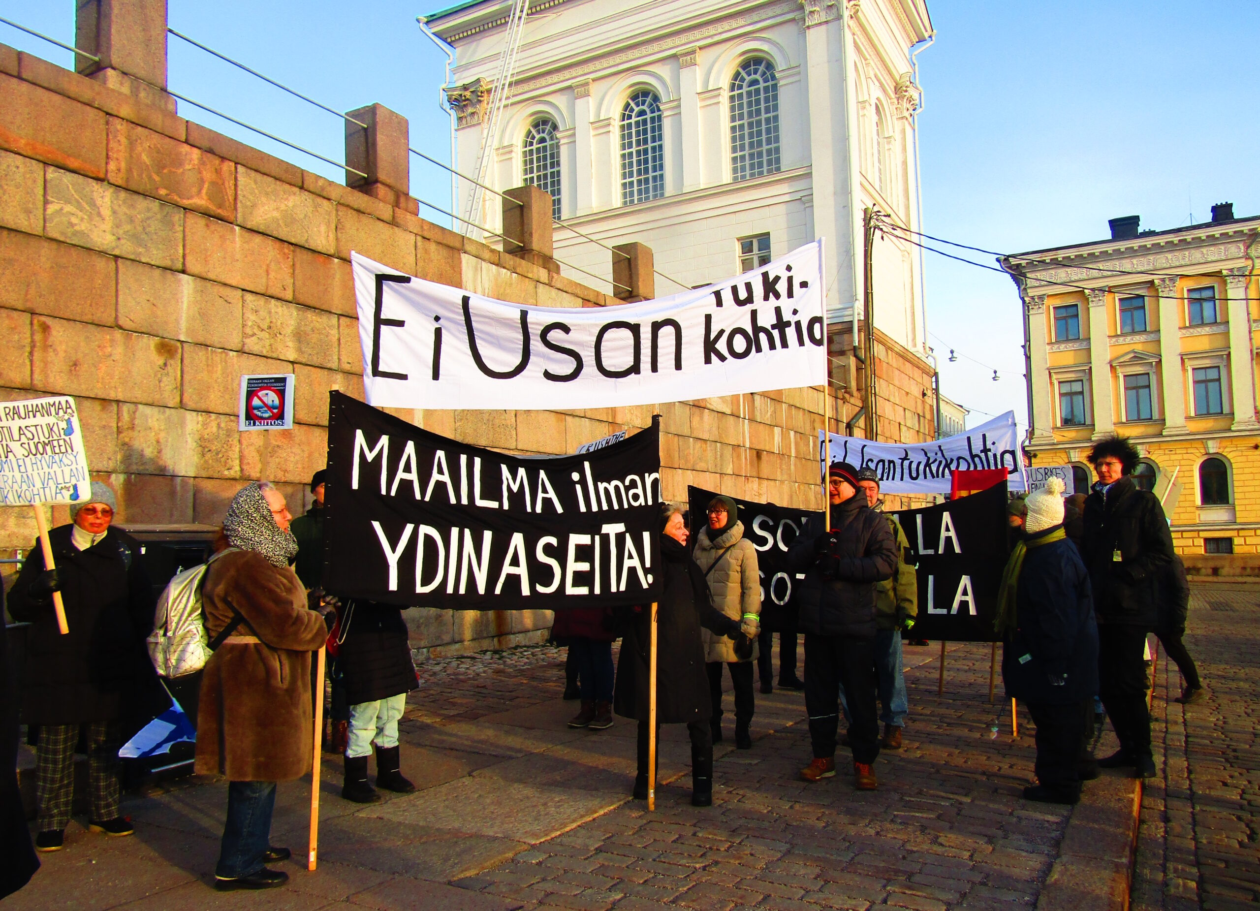 USA:n sotilaspoliittiset edut menevät Suomen itsenäisyyden edelle