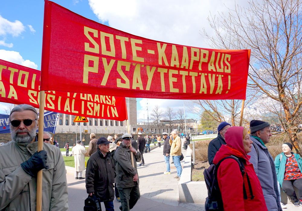 Soten ongelmat kasautuvat- onko hyvinvointivaltio jo hävitetty