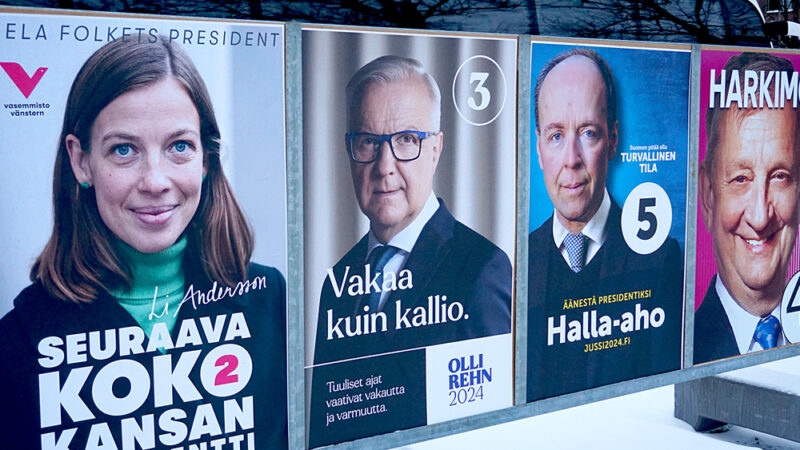 Li Anderssonin ja puolustusministeri Häkkäsen yhteinen linja: Lisää aseita!