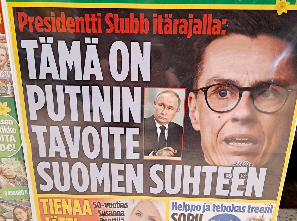 Suomen valtamedian uutisia vai pilalehden selailua?