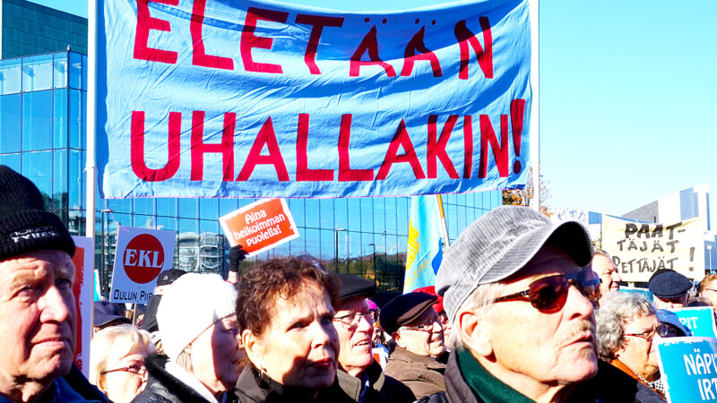 Eläkeläisiin kohdistuvat säästötoimet ja suunnitelmat