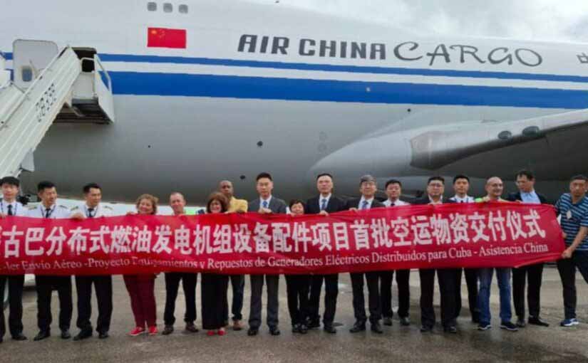 Kiina lahjoitti 70 tonnia sähkögeneraattoreiden osia Kuuballe