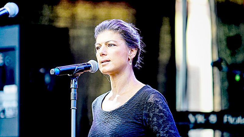 Sahra Wagenknechtin vasemmistoliberalismin kritiikki osuu ja tuntuu.