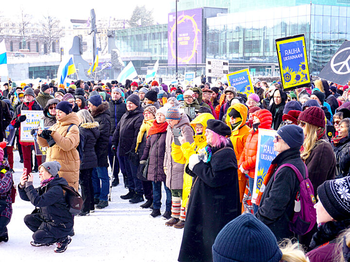 Hermannissa keskusteltiin Ukrainan tilanteesta