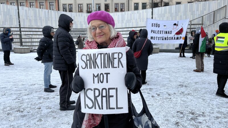 Ruotsin rauhanliike on henkitoreissaan