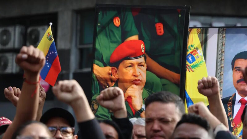 Näpit irti bolivaarisesta Venezuelasta!