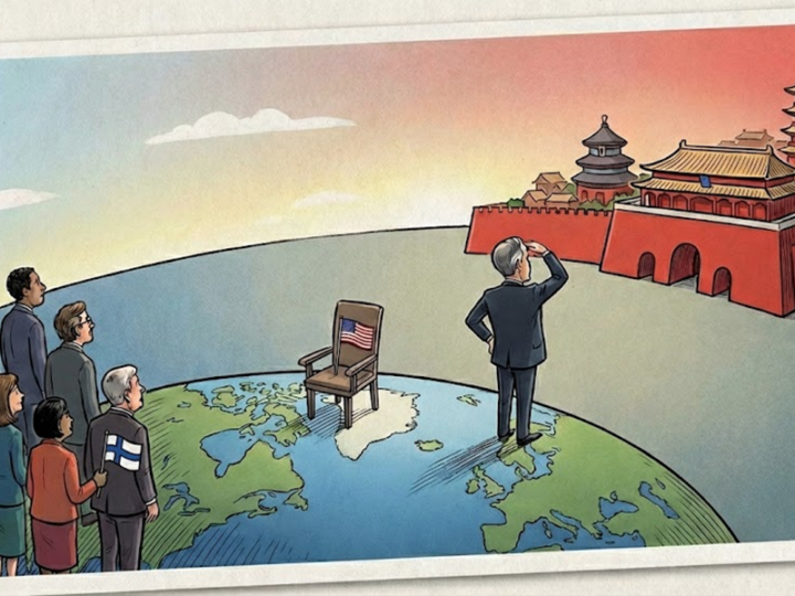 Postikortti Kanadasta. Vai Kiinastako lienee?