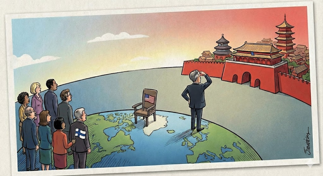 Postikortti Kanadasta. Vai Kiinastako lienee?