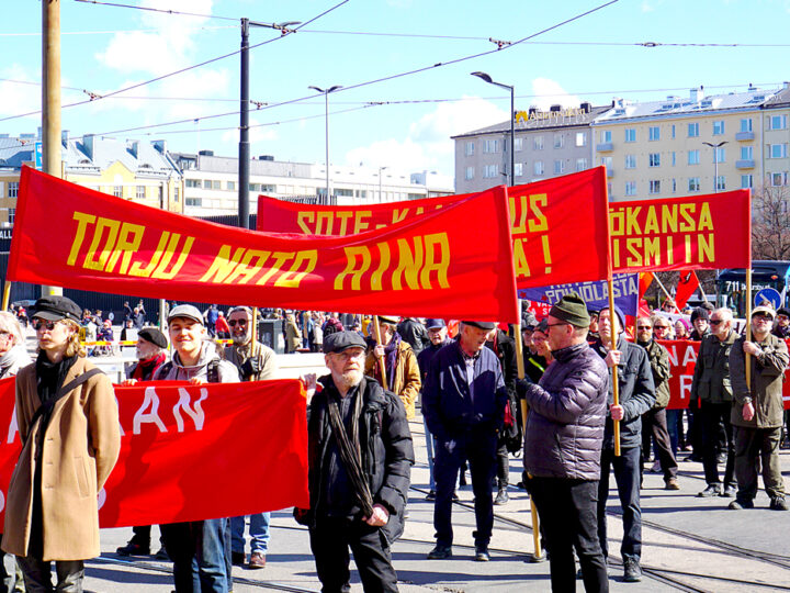 Työkansan- ja rauhan Vappu Helsingissä