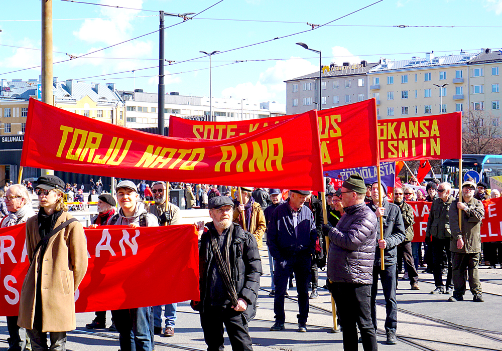 Työkansan- ja rauhan Vappu Helsingissä