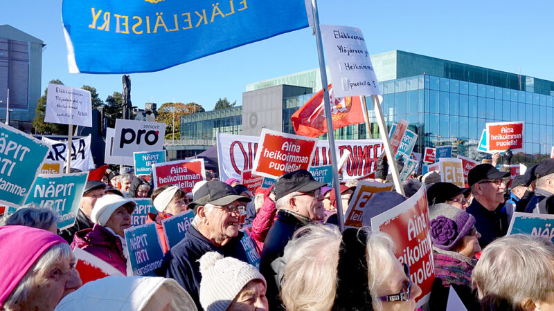 Suomalainen eläkepolitiikka jatkuvassa muutoksessa